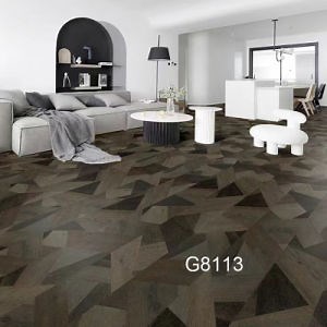 [Hot Item] Merbau Wood White Parquet Flooring Engineered Hardwood Vinyl Spc Floor