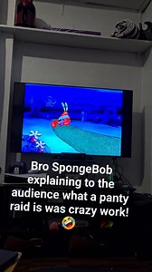 2.8K views · 32 reactions | Bro SpongeBob explaining to the audience what a panty raid is was crazy work! 藍 #newyorkssixthranger #television #90snostalgia #animation #saturdaymorningcartoons #cartoons #cartoon #retrotv #90scartoons #KidsTV #retrovibes #fblifestyle | New York's Sixth Ranger | Facebook