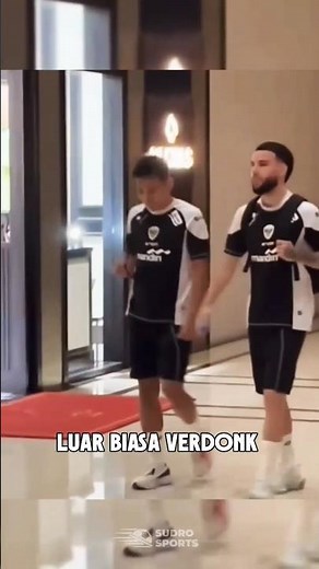 Verdonk, Ragnar, Eliano Baru Datang Langsung Latihan👏