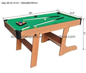[Hot Item] 5FT Home Use Folding Mini Billiard Pool Table