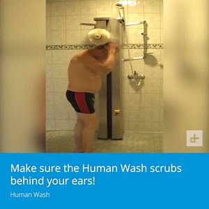 This machine does all the work for you in the shower. | Digital Trends