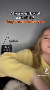 Why are fish bad at basketball? #KayleesDailyJoke | Kaylee Bowers