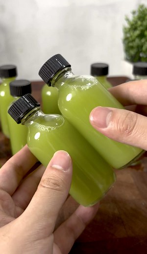 Green Wellness Shots Recipe for Glow Up Era