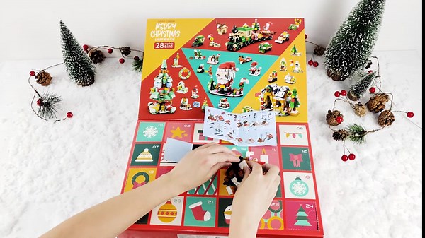 Amazon.com: Building Blocks Sets Christmas Advent Calendar 2023, No Repetitive 24 Sets 1123 Pieces, 6 in 1 Larger Collectible Santa Tree Train Toys, 24 Days Countdown Surprise Gift for Teen Boys Girls Age 6+ : Home & Kitchen