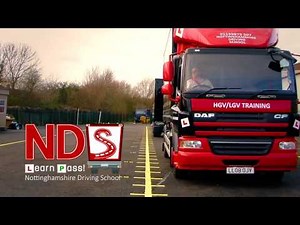 HGV CAT C+E Uncoupling & Coupling- Nottinghamshire Driving School