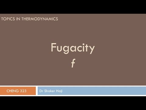 What is Fugacity?