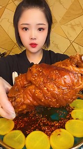 85K views · 2.5K reactions | Grilled Cow Neck Bone Spicy Foods Mukbang Challenge | Yi Eating | Facebook