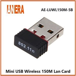 [Hot Item] Romotion Premium 802.1b/G/N Mini USB Adapter 150Mbps Wireless Adapter Dongle Network LAN Cards USB WiFi Adapter