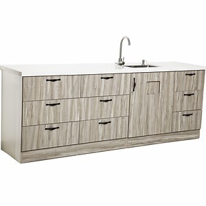 [Hot Item] Free Customization Dental Clinic Furniture Cabinet Dental Cabinetry Modern Dental Cabinets for Sale Dental Reception Desk