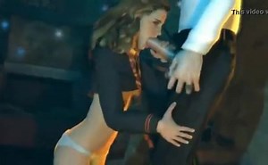 Nerdy redhead Hermione Granger pleasing bad boy Draco Malfoy