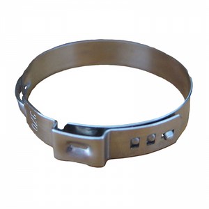 [Hot Item] Hydraulic Pipe Joint Stainless Steel Single Ear Stepless Hose Clamp