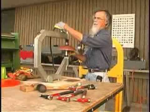 Harborfreight tools to make a copper bowl by Tye Powell