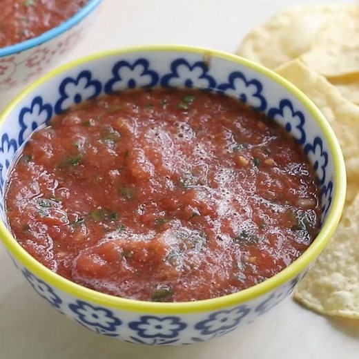 Check out this fresh and zesty BEST HOMEMADE SALSA recipe - made in the blender in less than 10 minutes! Easy, authentic and full of flavor. Everyone's RAVING about it: "This is by far the BEST salsa recipe.... even beats the ones found at Mexican restaurants. I have made it several times... My husband and 5 year old daughter devour this stuff!" - Katelin and Mary B. Make a batch today and watch it disappear! RECIPE: https://www.iheartnaptime.net/tasty-tuesday-restaurant-style-salsa/ | I Heart N