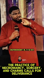2.4K views · 132 reactions | The Practice of Necromancy, Sorcery, and Charms Calls for Deliverance | Prophet Emmanuel Okeke #Necromancy #ProphetEmmanuelOkeke #Charms | Prophet Emmanuel Okeke | Facebook