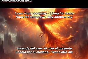 #HammerFall🇸🇪 《-Hope Springs Eternal-》(subtitulado) ☠️Metal⚔️Warrior☠️ | Heavy rising of all metal