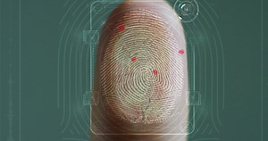 Futuristic Digital Processing Of Biometric Stock Footage SBV-313031184 - Storyblocks