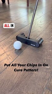 When In Doubt… Choose Cure😏 #cure #cureputters #rx4 #rx5 #golf #golfworld #golflife #golfing #golfaddict #pgatour #lpgatour #pga #lpga #ValeroTexasOpen #texas #masters #augusta #putters #putting #puttinginwork #moi #inertia | Cure Putters