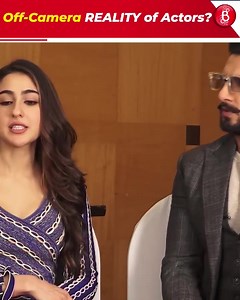 6.8M views · 80K reactions | Is this the reality of Bollywood stars? Is this how they are off-camera? Ranveer Singh and Sara Ali Khan caught off camera during an interview in a weird conversation. | Bollywood Bubble - Features | Facebook
