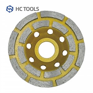 [Hot Item] 100mm Segmented Double Row Diamond Grinding Wheel Concrete Granite