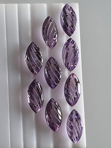 Natural Brazilian Amethyst Fancy Marquise, Top Carved Purple Amethyst, AAA Quality Amethyst 18x9x6.5 Mm, Flawless Amethyst - Price per Piece - Etsy Australia