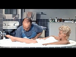 Marilyn Monroe In The Bath Scene - "The 7 Year Itch" Rare Censored 1955 Footage