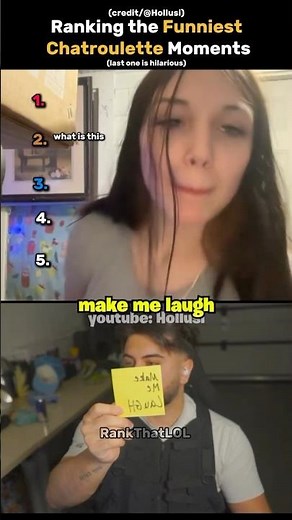 Ranking the Funniest Chatroulette Moments 😂💻
