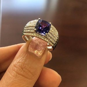 Say YES!! The best certified natural tanzanite and diamond rings, in 14k - 18k solid gold and platinum. Order yours today http://bit.ly/2KlAmT5 | Sage Designs LA