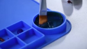 2023 Silicone Painting Mat, Silicone Mats for Crafts, Washable Silicone Art mat, Silicone Craft Mat with Cup Paint Holder, Kids Graffiti Drawing Board Oil Painting Board Clay Mat