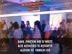 2025 este anul tau! Anul in care sa faci ceva pentru tine, sa investesti timp si energie in tine, si sa culegi roadele, cum ar fi o stare fizica si psihica excelenta, prieteni si experiente noi si minunate! Iti doresti sa inveti sa dansezi? Iti doresti prieteni noi, socializare, petreceri? Iti plac drumetiile pe munte? Vrei sa participi la festivaluri in tara si in afara ei, la mare, la munte sau diferite locatii inedite? Cu noi poti avea toate aceste lucruri si putin mai mult chiar! Vino alatur