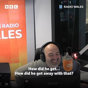 When Wynne Evans has one of his "naughty, not allowed" thoughts... The hilarious results of Wynne and his listeners putting words in the mouth of the BBC One Wales announcer between the programmes on Friday night! 🤭 | BBC Radio Wales