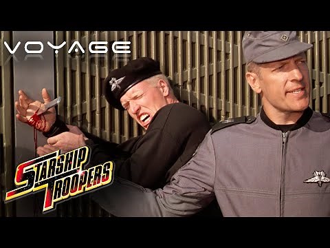 "The Enemy Cannot Push A Button..." | Starship Troopers | Voyage