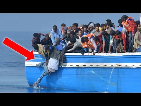 People Falling Off Boats Compilation
