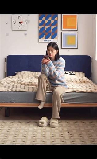 これは多様なニーズに対応できる畳スタイルの壁付きベッドです。コンパクトな住まいでも容易に設置可能！ #home #bed #畳ベッド