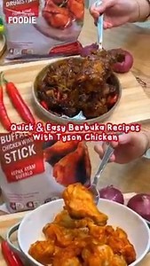 Let’s make an easy 15 mins Berbuka recipe with Tyson Brand Malaysia BBQ Roasted Chicken Drumsticks 😍🍗 🔗 Shopee: https://bit.ly/3G5ZjQt | Penang Foodie