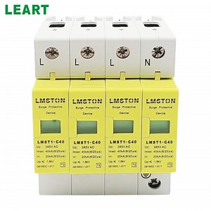 [Hot Item] Lmst1-C40 Series High-Quality 4p 420V Voltage Surge Protective Device SPD for Lightning Arrester