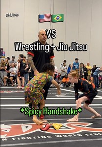 Who you got??? 🇧🇷 Capoeira VS Wrestling 🇺🇸 #wrestling #capoeira #jiujitsulifestyle #blacktiktok #adcc