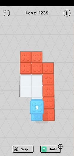 Stack Blocks 3D Level 1235