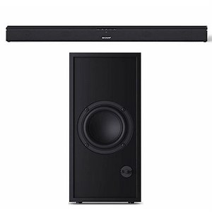 🔈 Sharp HT-SBW110 2.1 Slim-Soundbar mit externem Subwoofer für 57,79€ (statt 73€)