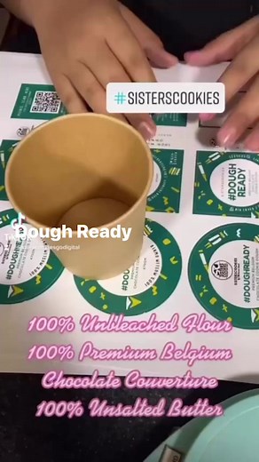 Introducing #DoughReady . ✅Made with the upmost premium ingredients . ✅💯 handmade #muslimownedSay GOODBYE to-messy kitchen -missing baking ingredients -Lazy Days -Craving for Freshly bake Cookies Simply tear out the packaging , pinch the dough and bake them . In just 15 mins you will be treated with 5 dozens of bite-full cookies filled with Belgium 🇧🇪 chocolate pistoles . 💥💥NO OVENS ?! 💥💥Fret Not . Our #DoughReady is AIR FRYER friendly Our #DoughReady are❌preservatives are added ❌artifici