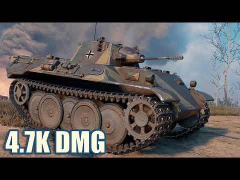 VK 16.02 Leopard • 4.7K DMG 8 KILLS • WoT Gameplay