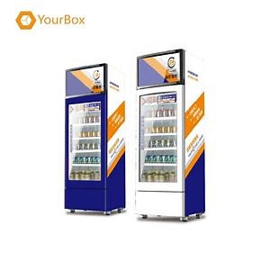 [Hot Item] Full Touch Screen Food, Snack and Beverage Vending Machine, Dynamic Visual Vending Machine