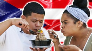 40K views · 109 reactions | Julissa surprises Gadiel with lunch from the only Puerto Rican food truck in Los Angeles! | Tasty | Facebook