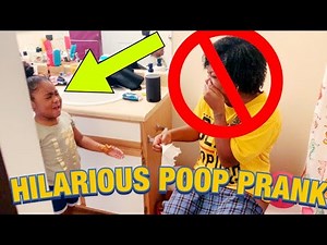 Funniest poop prank! || she FREAKED OUT || Hilarious