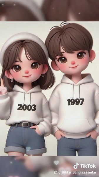 Juftliklar uchun rasmlar on TikTok