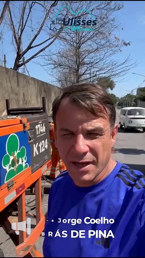 Atenção BRÁS DE PINA🔊🔊🔊 Rua Jorge Coelho☑ Remoção de Arvores e Poda☑ Vereador Ulisses Marins🌀 Deputado Val Ceasa Prefeito Eduardo Paes #vereadorulissesmarins #Écomvocêepornossaregião #deputadovalceasa #juntossomosmaisfortes #vereadorrj #cidademaravilhosa #riodejaneiro #açãosocial #equipeum #ulissescuidandodaregião | Vereador Ulisses Marins