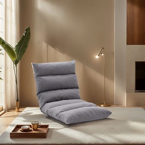 [Hot Item] Folding Floor Lazy Chair with Adjustable Height and Sponge Filling