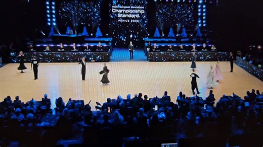 Vals Vienez 🇹🇩Finala Adult Standard WDSF European Championship Vilnius - Lithuania 02 December 2023 🇹🇩Felicitari !!!👏👏👏 #FRDS #WDSF #AgentiaNationalaPentruSport #ANS #DanceSport #Romania #DansSportiv | Federatia Romana de Dans Sportiv