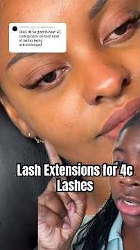 How to apply lashes on 4c Curly lashes | Tutorial | Minksbyv #eyemakeup #lashes