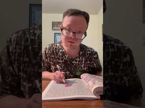 Intricate patterns adult coloring book coloring video