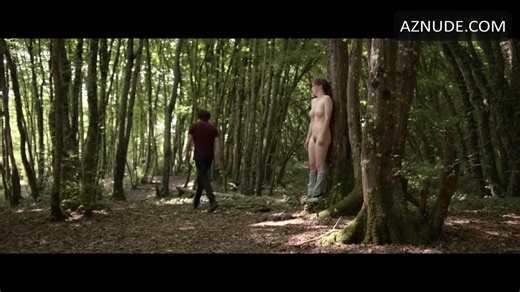 Girl left naked in woods